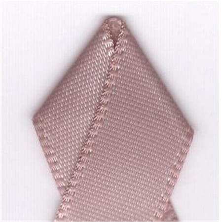 Papilion Papilion R074300120164100Y .5 in. Single-Face Satin Ribbon 100 Yards - Antique Mauve R074300120164100Y